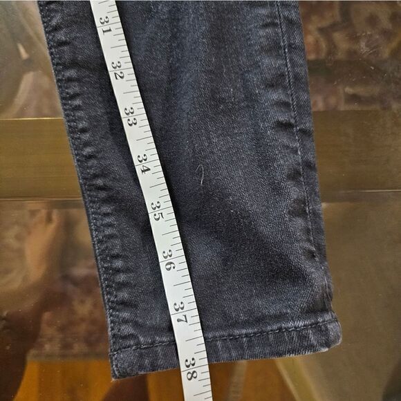 Hudson Womens Black Cotton Blend Dark Wash Pockets Denim Skinny Leg Jeans 27 - Picture 11 of 13